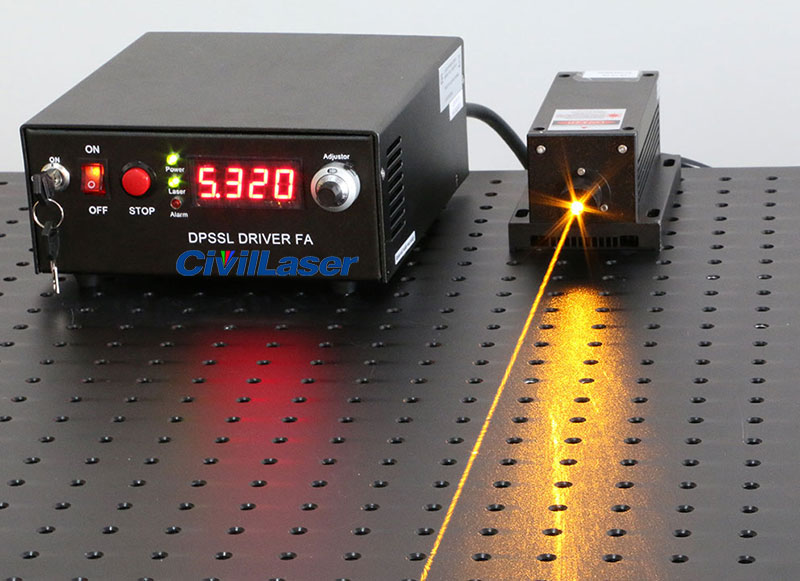 589nm laser yellow laser